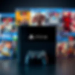 PS4 console with games A PlayStation 4 console with several game cases arranged around it, showcasing popular titles for budget gamers in 2026.