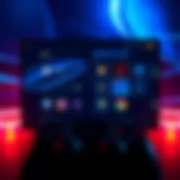 A view of the PS4 Home Screen showcasing its simple layout and user-friendly menu options.