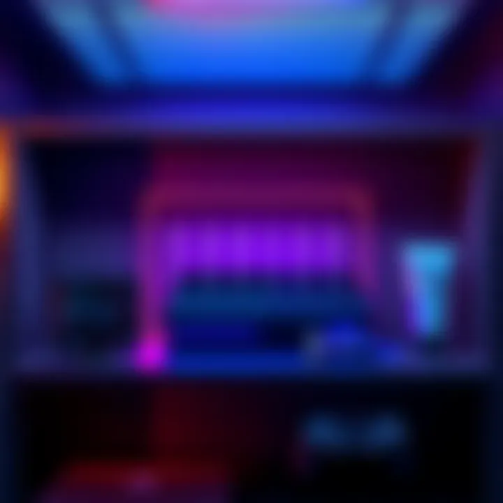 A PS4 Pro console placed on a shelf with visible airflow space around it, including a cooling fan and thermal paste supplies nearby.