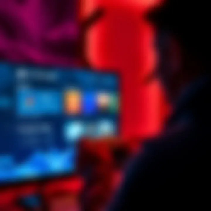 PS5 Graphics Settings A person adjusts graphics settings on a PS5 connected to a 1080p monitor, displaying various visual options on the screen.