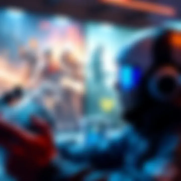 PS5 Remastered Upgrade A gamer comparing graphics on PS4 and PS5 versions of a popular game