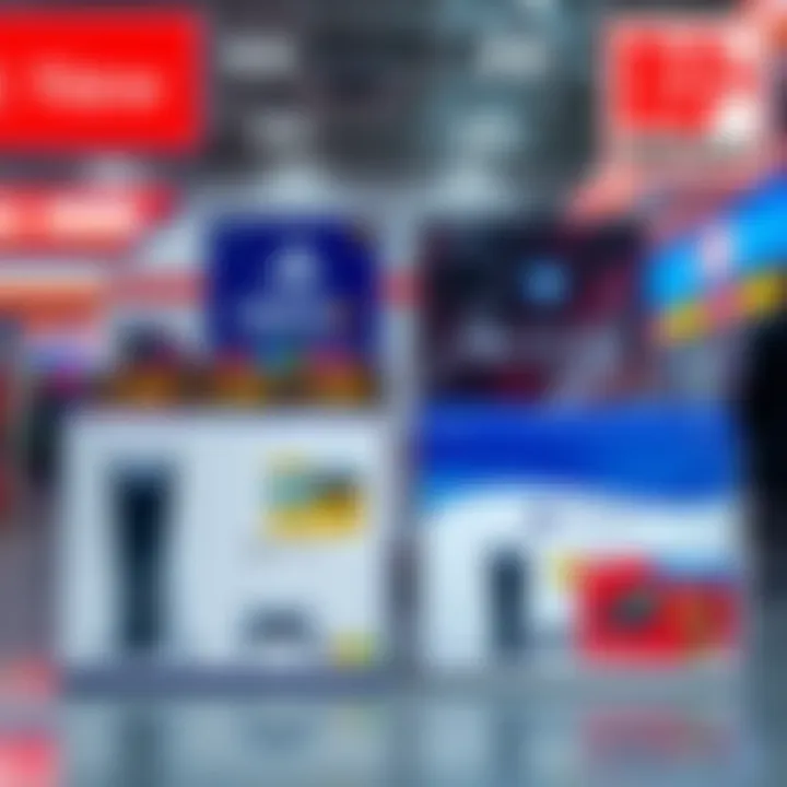 PS5 Bundle Comparison at Costco and BJ's A visual comparison of PS5 bundles available at Costco and BJ's, showing different packaging and promotional offers for each retailer.