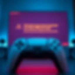 A PS5 controller in front of a TV displaying an error message, highlighting the frustration of players awaiting a patch.