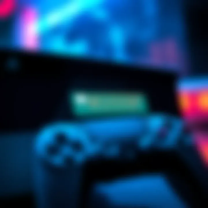 A PS5 console showing an error message while trying to load a game, indicating a crash issue