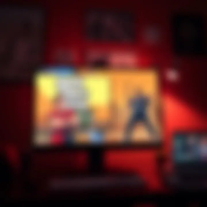 A computer screen displaying the menus of Grand Theft Auto V and Quake II, showcasing a PS5 emulator in action
