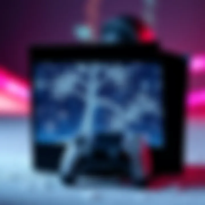 PS5 console displaying a frozen screen during gameplay