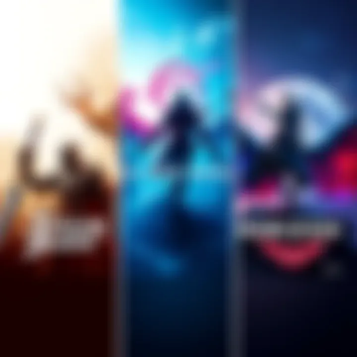 Covers of Stellar Blade, Elden Ring, and Horizon FW side by side, showcasing their unique art styles and themes.