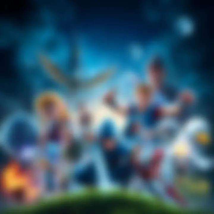 A collage of popular PS5 games, showcasing open-world and RPG titles inspired by Zelda and Hogwarts Legacy.