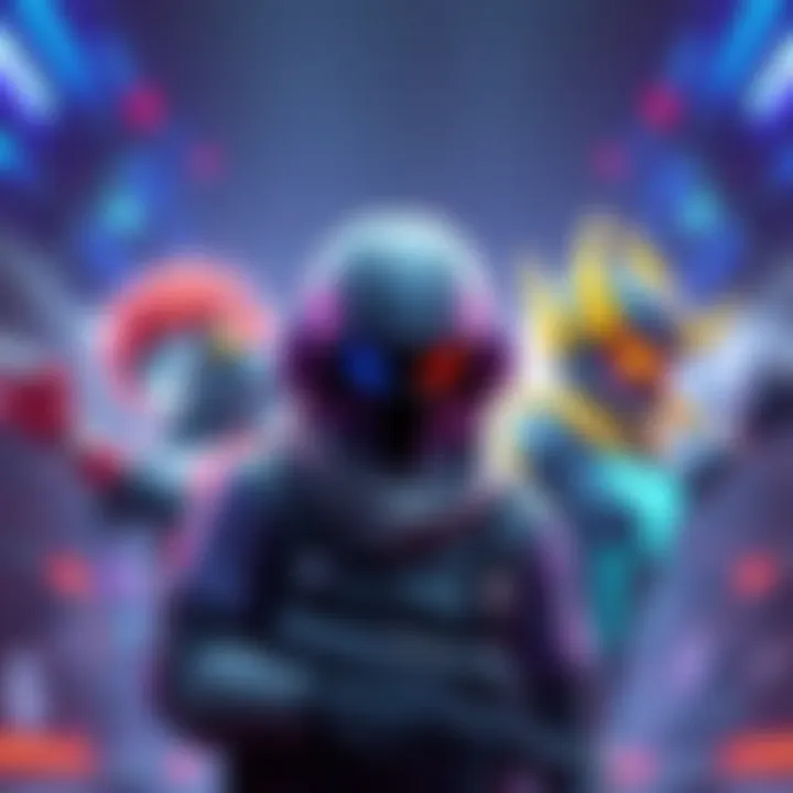 PlayStation 5 game modding concept with vibrant character designs