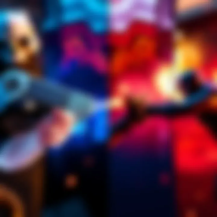 Side-by-side comparison of gameplay on PS5 and PC, showcasing graphics and combat action.