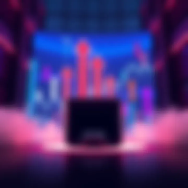 A graphic showing upward arrows symbolizing the rise in PS5 prices, alongside the console in a South Korean and Southeast Asian setting.