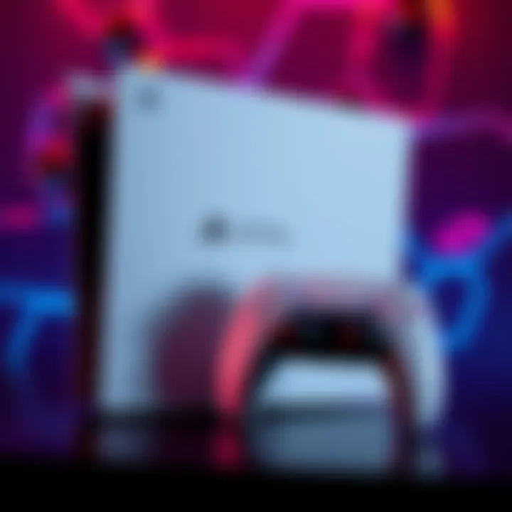 A PlayStation 5 Pro console and controller displayed together, highlighting the latest gaming technology.