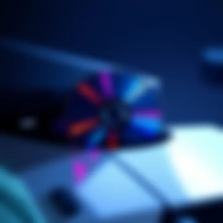 A PS5 Pro console with a partially ejected disc, indicating a problem during startup