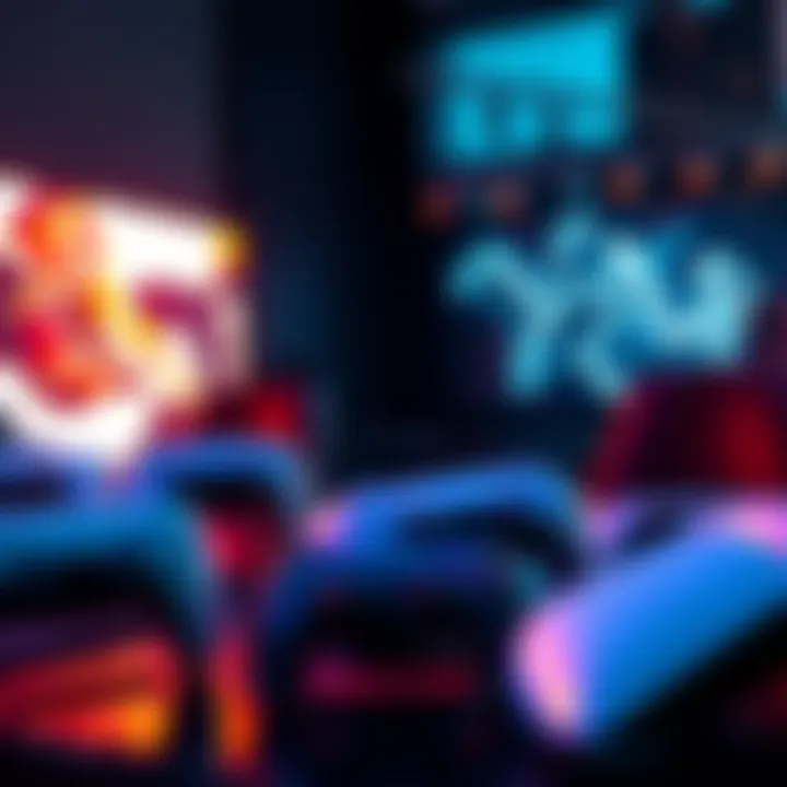 A group of PS5 owners discussing issues and upgrade options for the PS5 Pro, with consoles visible on a table