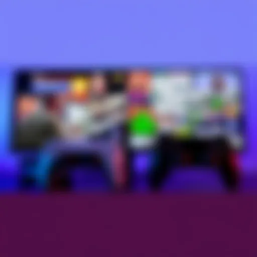 Comparison of PS5 Pro and PS5 Slim consoles displaying GTA 6 on a 4K screen