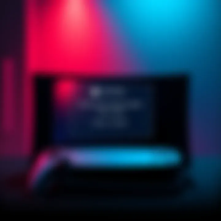 A PlayStation 5 console with a notification of the new system software update version 26.04-13.40.00 on the screen