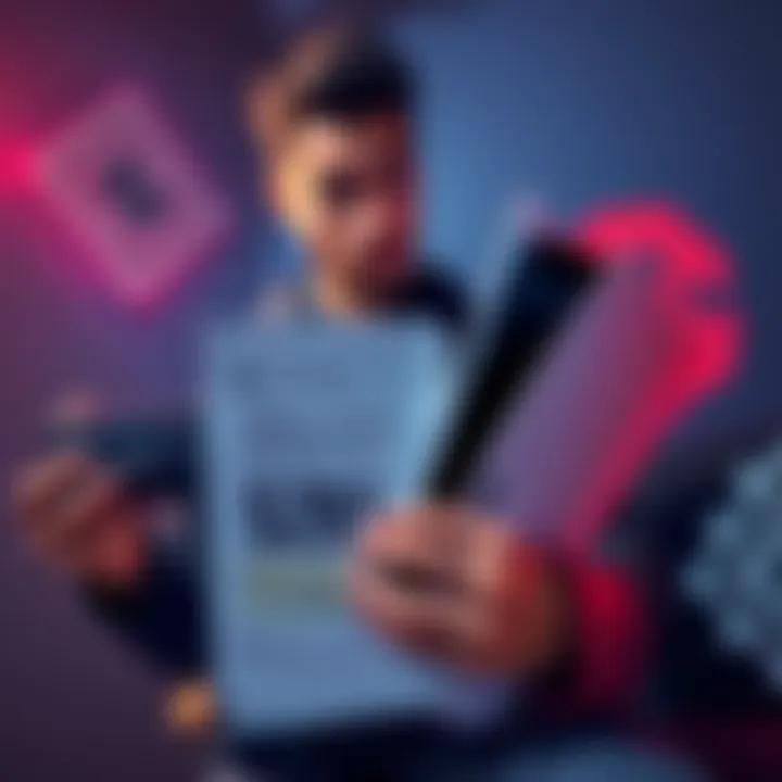 A gamer looks disappointed while holding a PS5 console and paperwork from Back Market's trade-in service, showing a drastic price drop from $291 to $30.