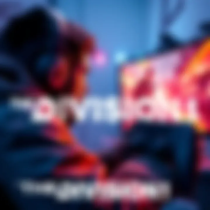 A gamer playing The Division 1 on a PS5 console with a focused expression, showcasing the game's graphics and action elements on the screen.