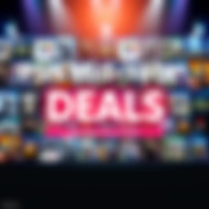 PSN Mid-Year Deals Sale A vibrant display of popular video game covers showcasing discounts and deals available until July 2