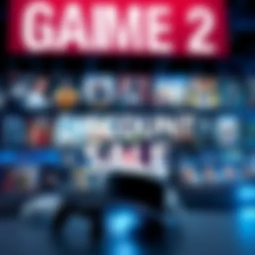 A display of discounted PSVR 2 game titles available for purchase