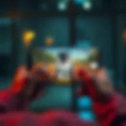 A player frustrated with PUBG crashing on an iPhone 6, showing the game interface and the device's screen