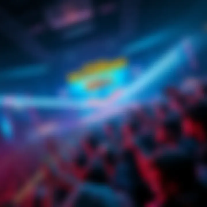 Crowd enjoying the PUBG Mobile launch event in 2018 with excitement and engagement.