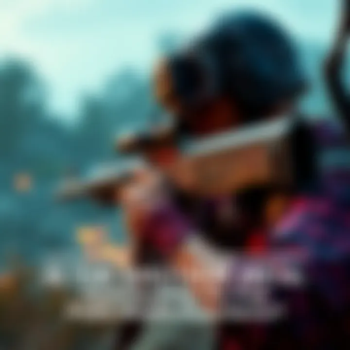 A player in PUBG Mobile aiming a shotgun in a tense gaming moment