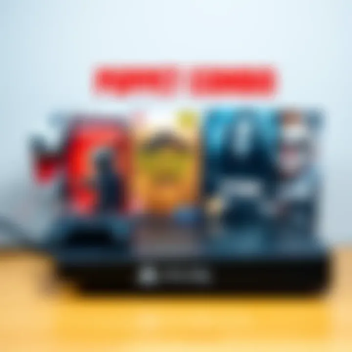 Various Puppet Combo game covers including Murder House and Nun Massacre on a PS5 console