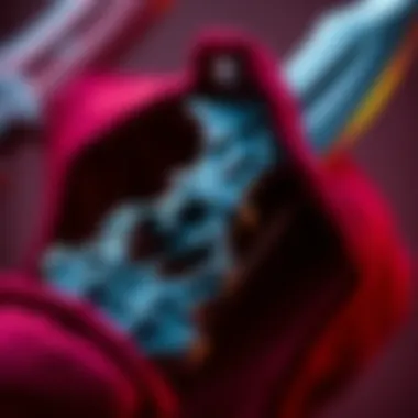 A close-up of the Puppet Ripper weapon, showing its intricate design and sharp edges.