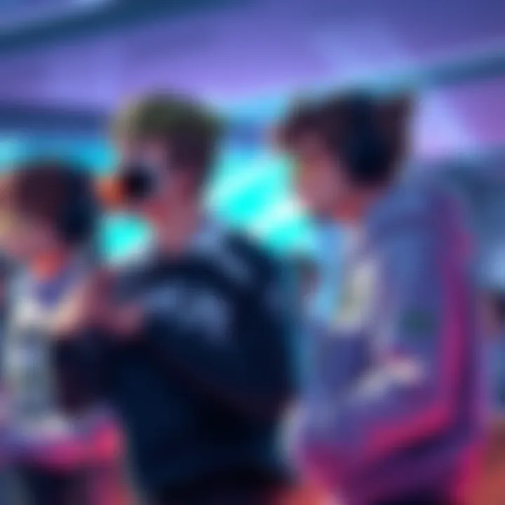 Puppey, a prominent gaming figure, coaching the Pari team with enthusiasm and focus.