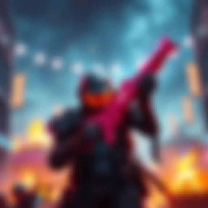 Player character preparing for a battle in a vibrant game environment, showcasing new features and enhancements in upcoming PVE build.