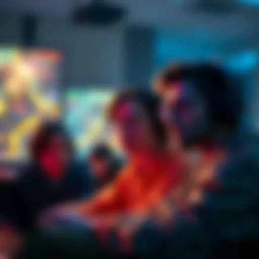 A group of PvE players looking frustrated while discussing PvP options in an online game chat, with game graphics visible in the background.