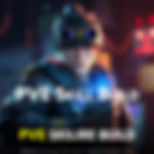 A character focused on PVE gameplay, showcasing their skill tree build and strategies against aggressors.