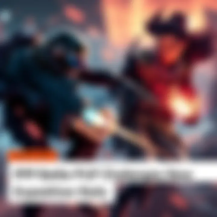 PVP Battle in Expedition Raid Two players engage in PVP combat during an Expedition raid, showcasing action and strategy at a lower level.