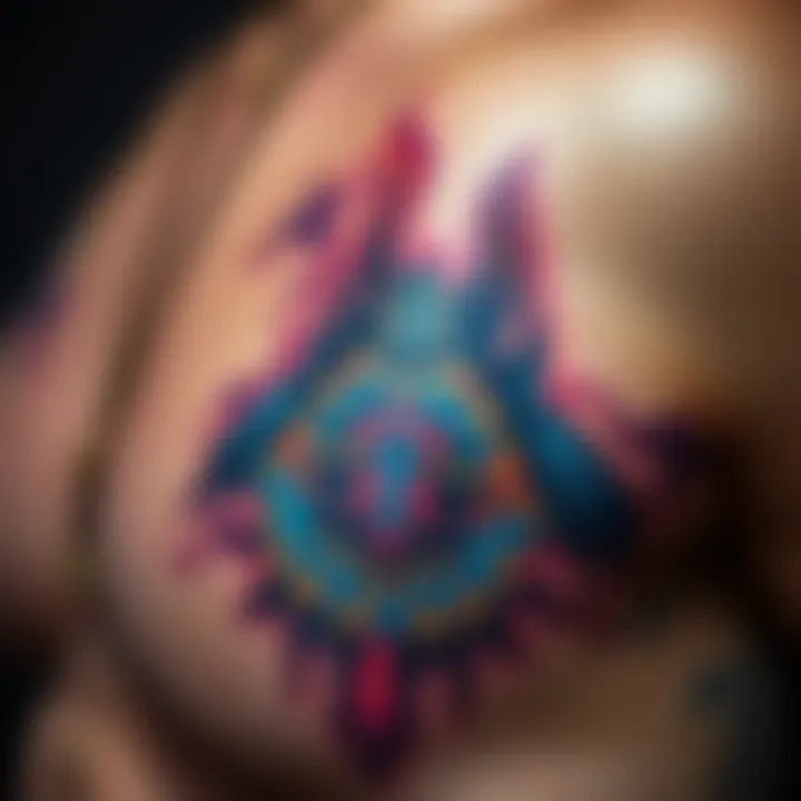 Pyramid Head Tattoo Design Detailed pyramid head tattoo showcasing unique artwork on skin