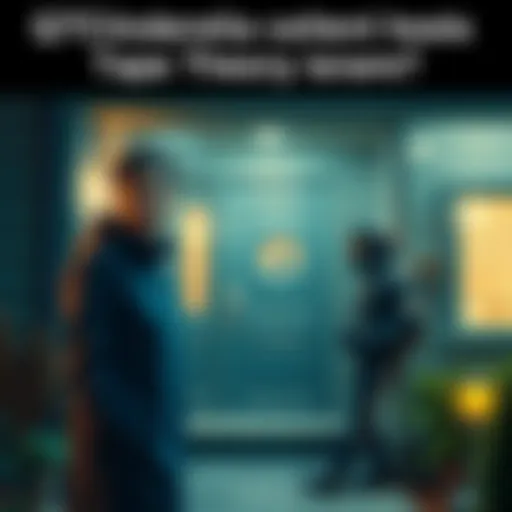 QTCinderella standing outside Hasan's house, talking to him about the tape theory, with a curious expression