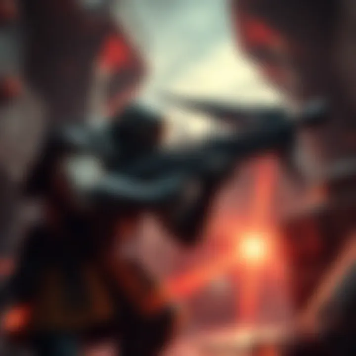 A character from Quake 2 battles a character from Quake 1 in an intense game scene of Call of the Void