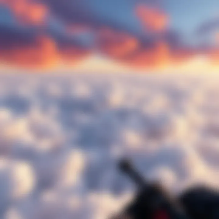 Quake 4 Stroggos Skybox A vibrant sky filled with clouds above the Stroggos levels in Quake 4, enhancing the game's visuals.