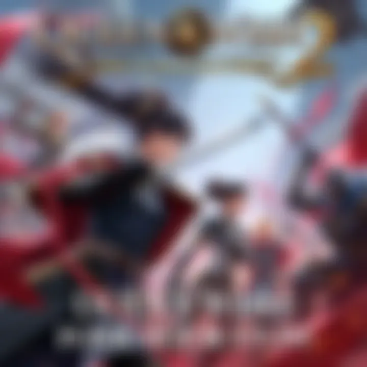 Cover illustration featuring characters from Queen's Wish 2 engaging in a tactical battle surrounded by elements of political intrigue and empire management.