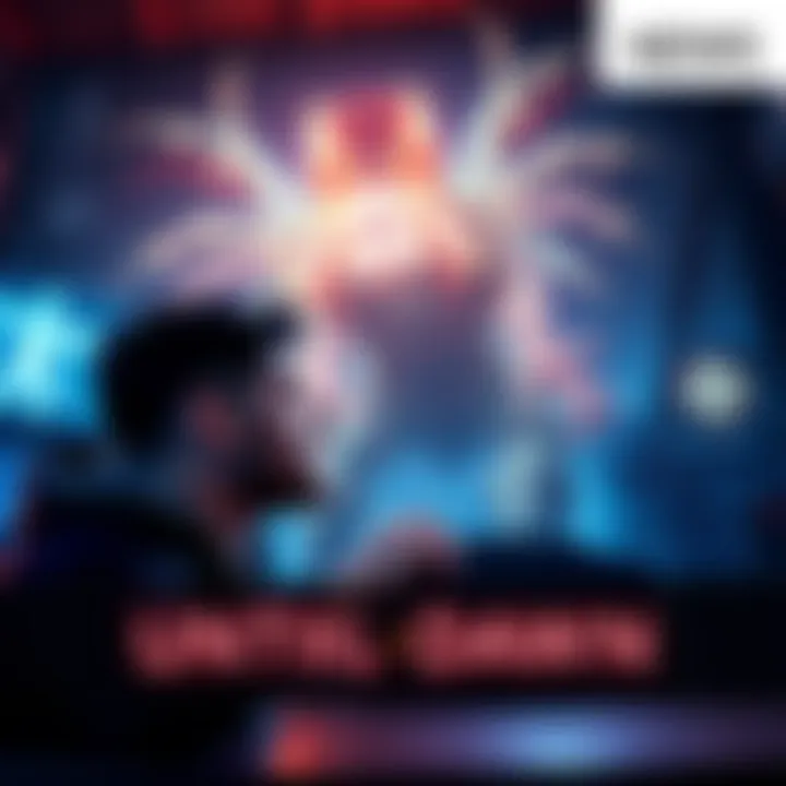 Questions about Until Dawn A gamer looking puzzled while playing Until Dawn, surrounded by hints and wendigo imagery in the background