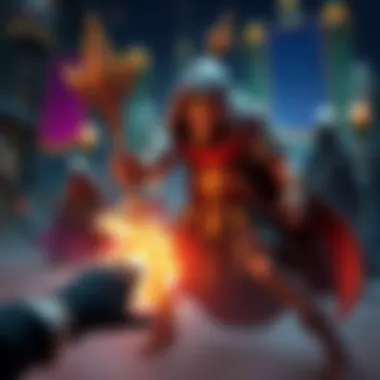 A player quickly concedes a match against an Azalina priest character, symbolizing fast gameplay