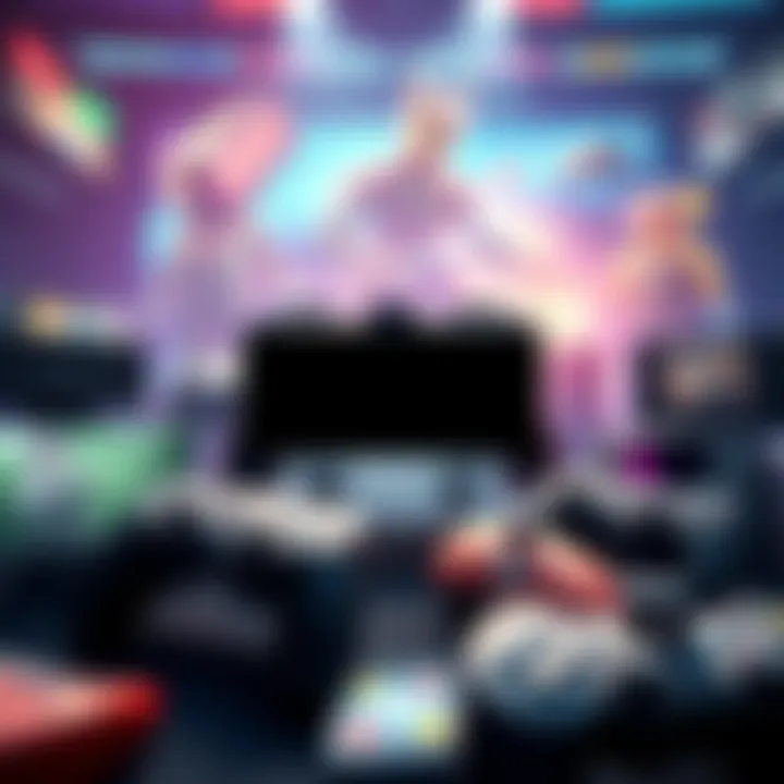 A collection of video game cases representing fast-paced games for short sessions.