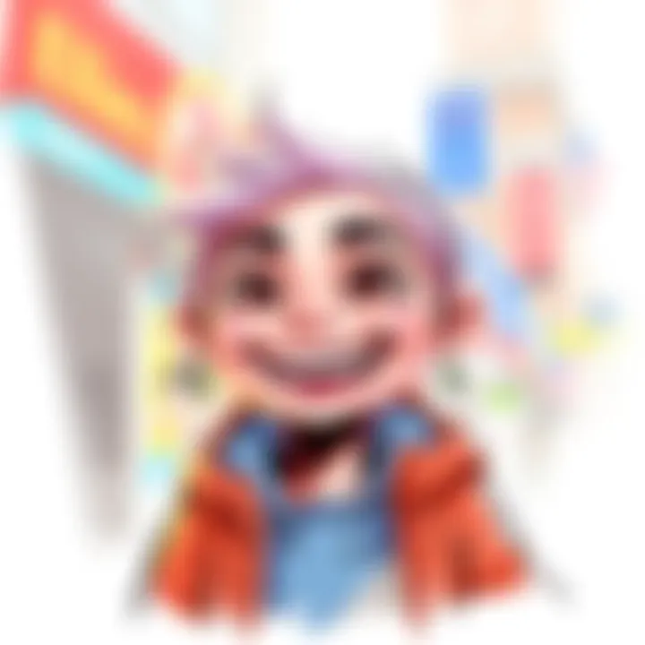 Drew's artistic sketch depicting the playful Ellie smirk meme character with a lively expression