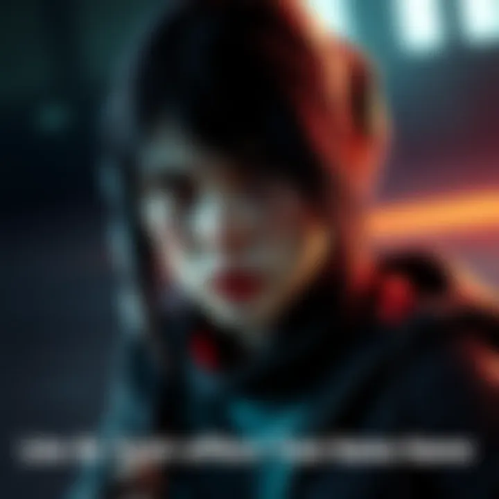 A detailed view of Quiet, a character from the game, showcasing her unique appearance and expression, set against a dramatic backdrop.