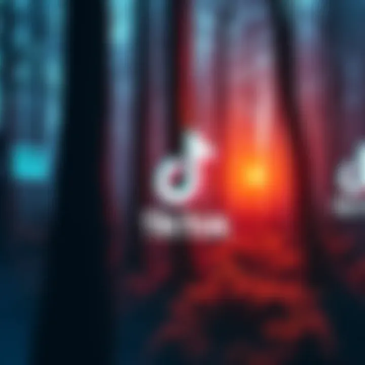 Publisher's logo of Tunic and Night in the Woods with a TikTok logo and a background of controversial ads.