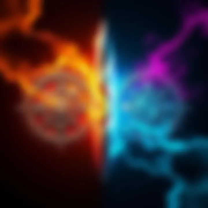 A visual comparison of Radahn Great Rune and Morgott Great Rune, showcasing their unique designs and powers.