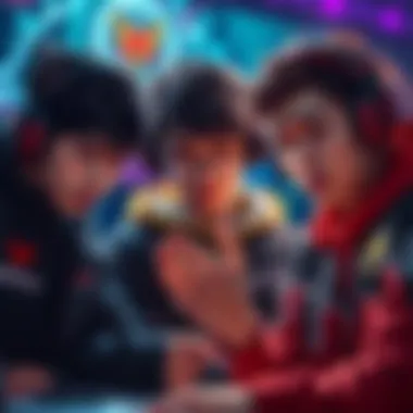 Radosin, Yujin, and MtzR looking disappointed after their deal with Virtus.Pro falls through