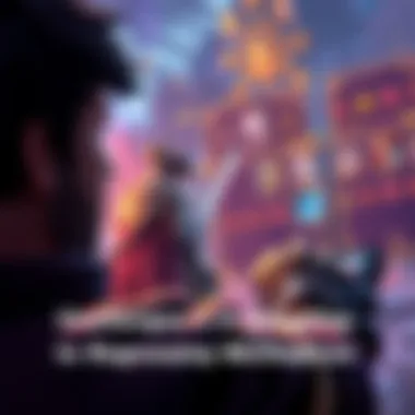 Player struggling with Ragnarok gameplay A gamer looks frustrated while playing Ragnarok, showing their character in a combat scene with skill trees visible in the background.