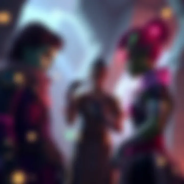 Raid Lore Characters Key characters Orin, Chioma Esi, and Maya Sundaresh engaged in discussions about the Vex's dark matter plans.