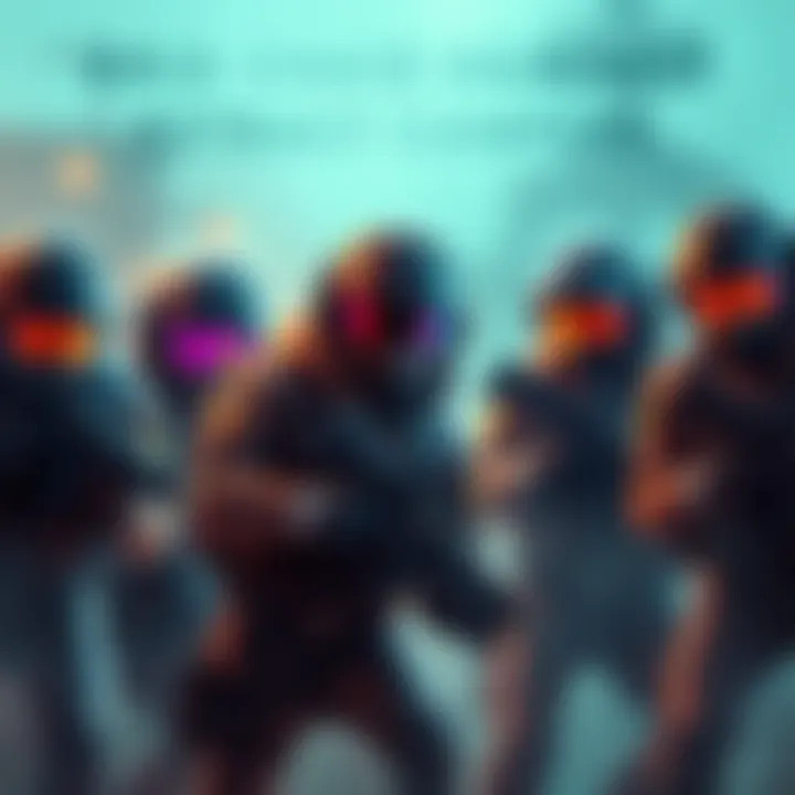 Players gearing up for the first raid against extract campers, showcasing excitement in a competitive environment.